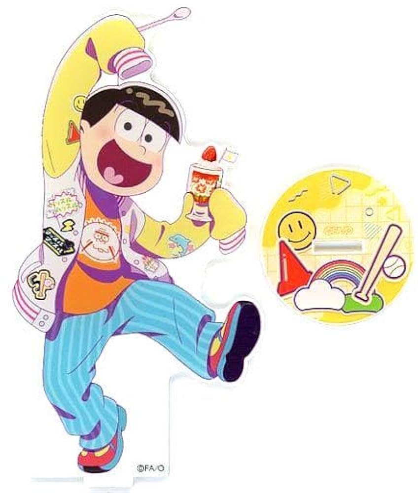 Amazon.co.jp: おそ松さんWEBくじアクリルスタンド十四松